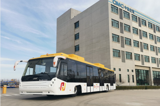 Airline Tarmac Coach na lotnisko, wysokie bezpieczeństwo